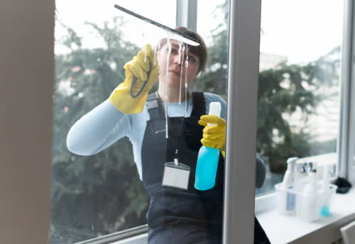 Nettoyage de vitres intérieures et extérieures à Fourchambault